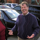 Schlerek cracks wise before fellow Christ Presbyterian Church parishioners.